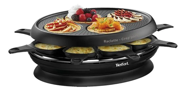 TEFAL Raclette & Crêpe-Pfanne Store'Inn Crêpes Party