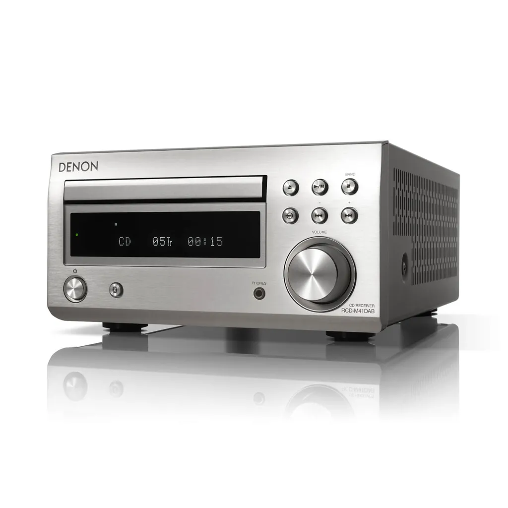 DENON Hifi-Anlage RCD-M41DAB Silber