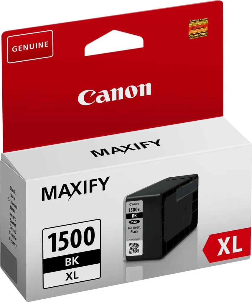 CARTOUCHE ENCRE     CANON          1500XL BLACK