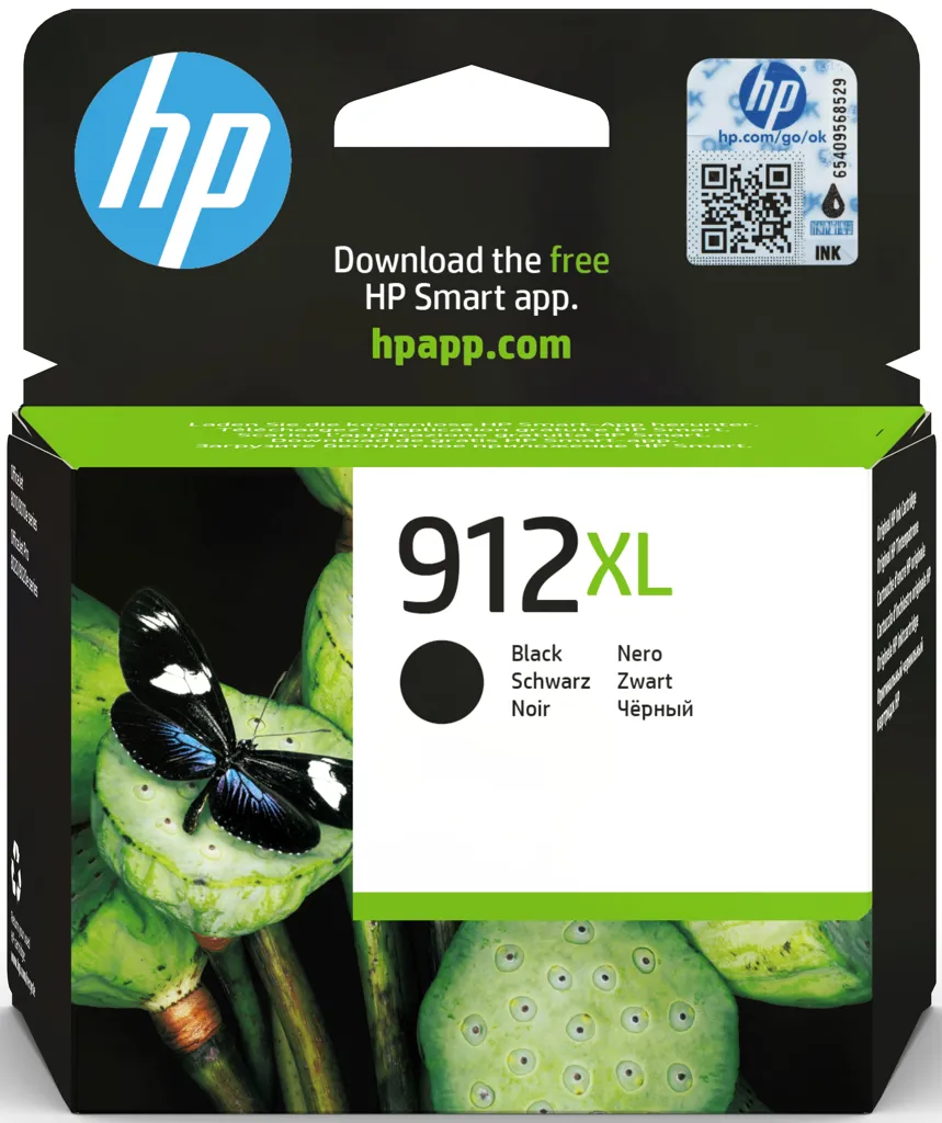 HP Tintenpatrone - 912XL - Schwarz