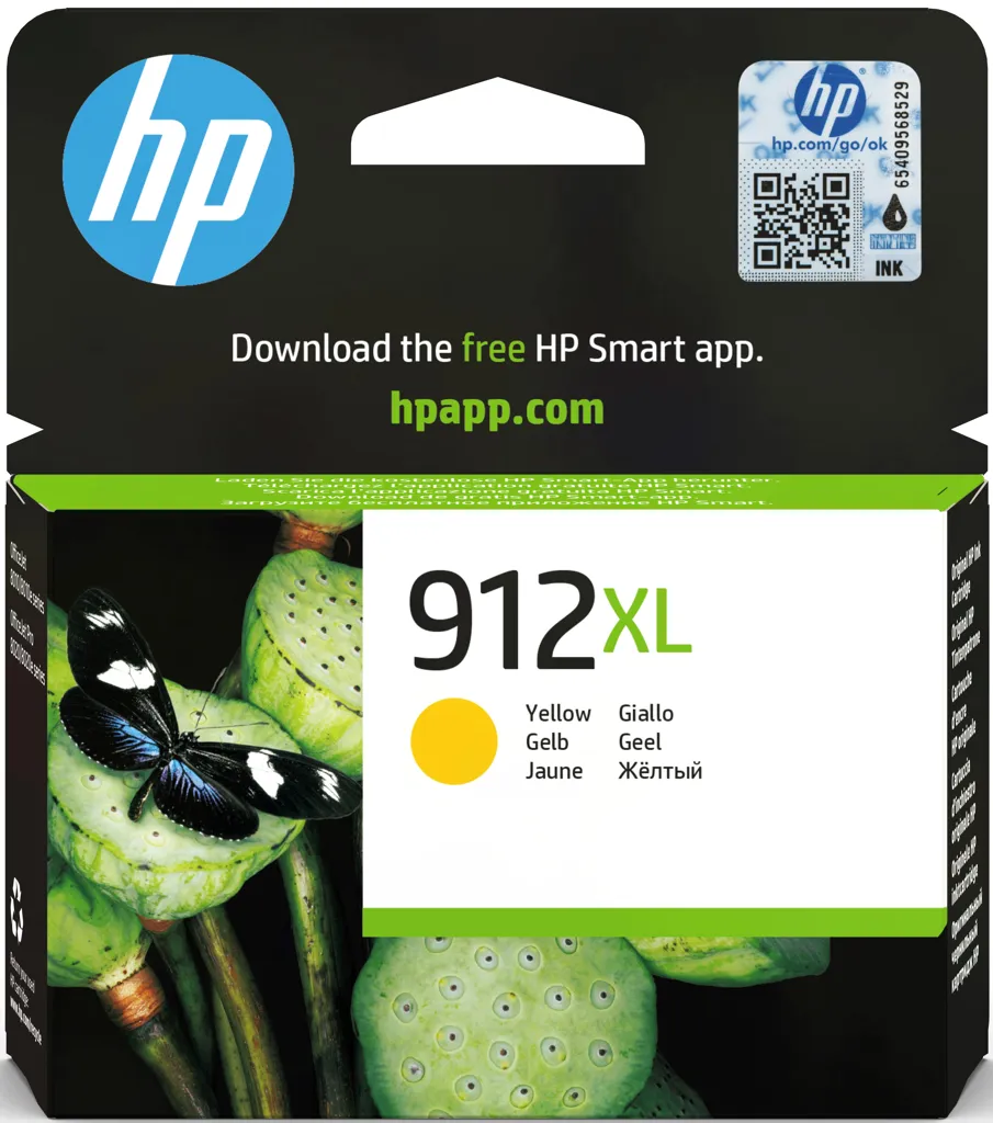 HP Tintenpatrone - 912XL - Gelb