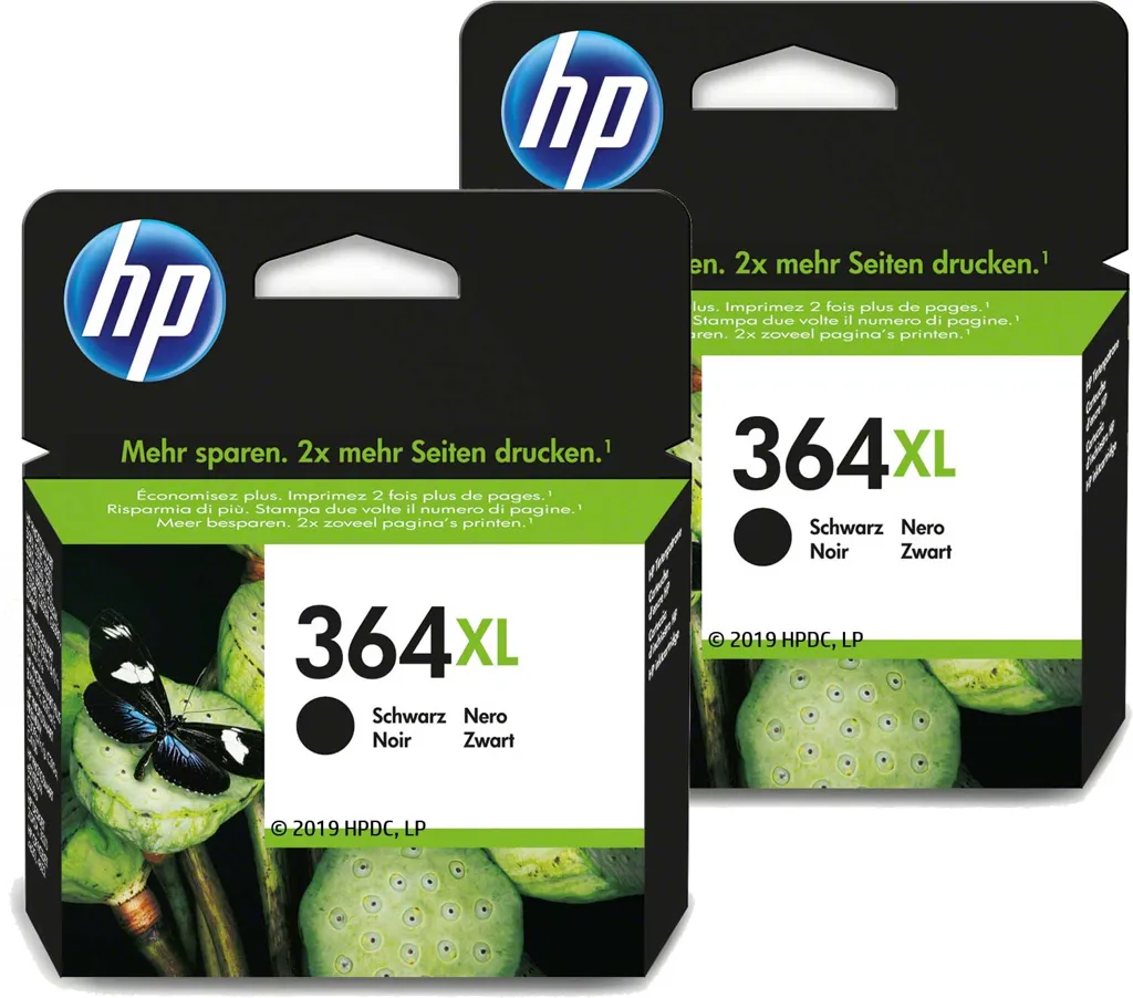 HP 2x 364XL Black - Ink cartridge