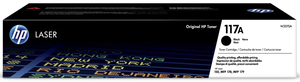 TONER               HP             117A BLACK