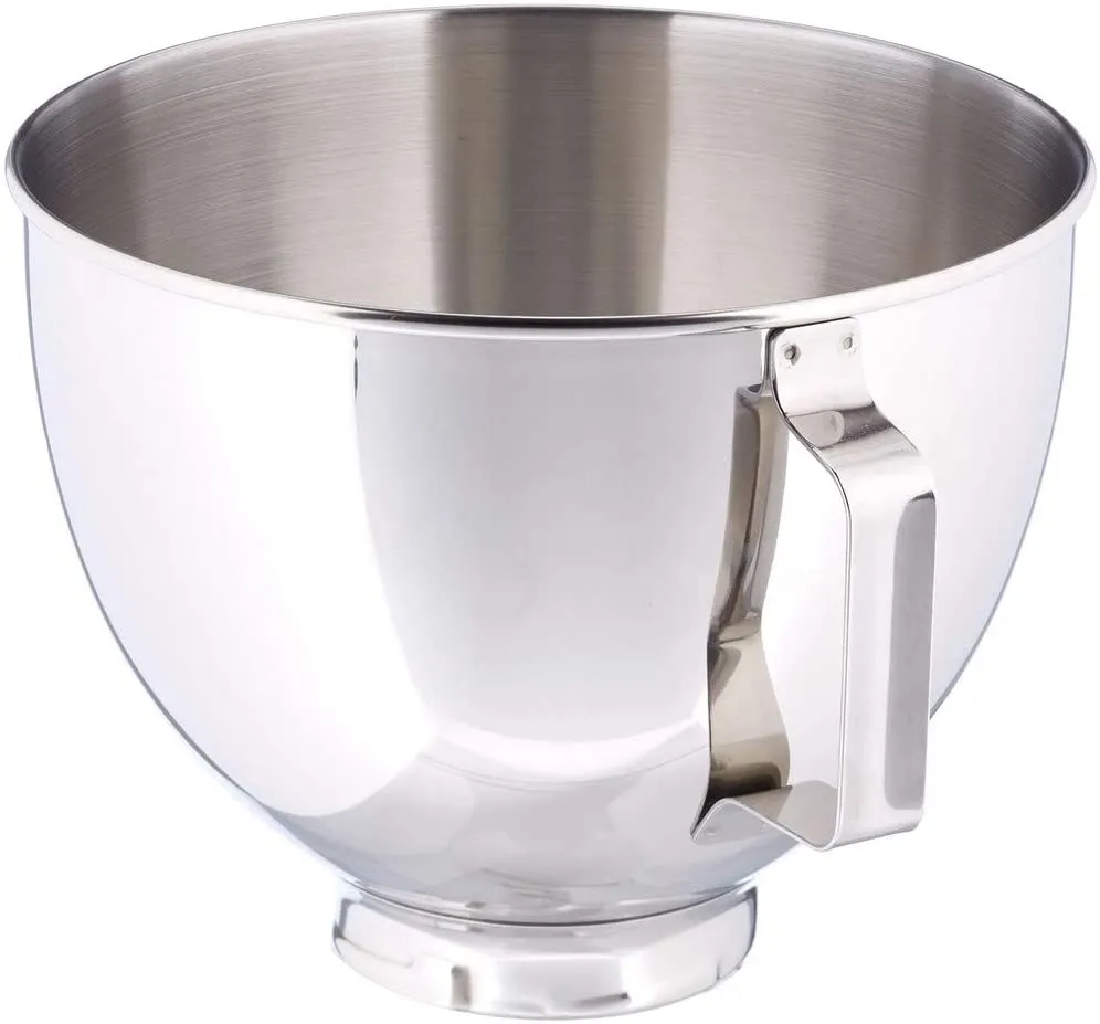 KITCHENAID Schüssel 5K45SBWH Schüssel 4.3 L acier Edelstahlydable