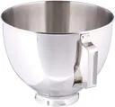 KITCHENAID Schüssel 5K45SBWH Schüssel 4.3 L acier Edelstahlydable
