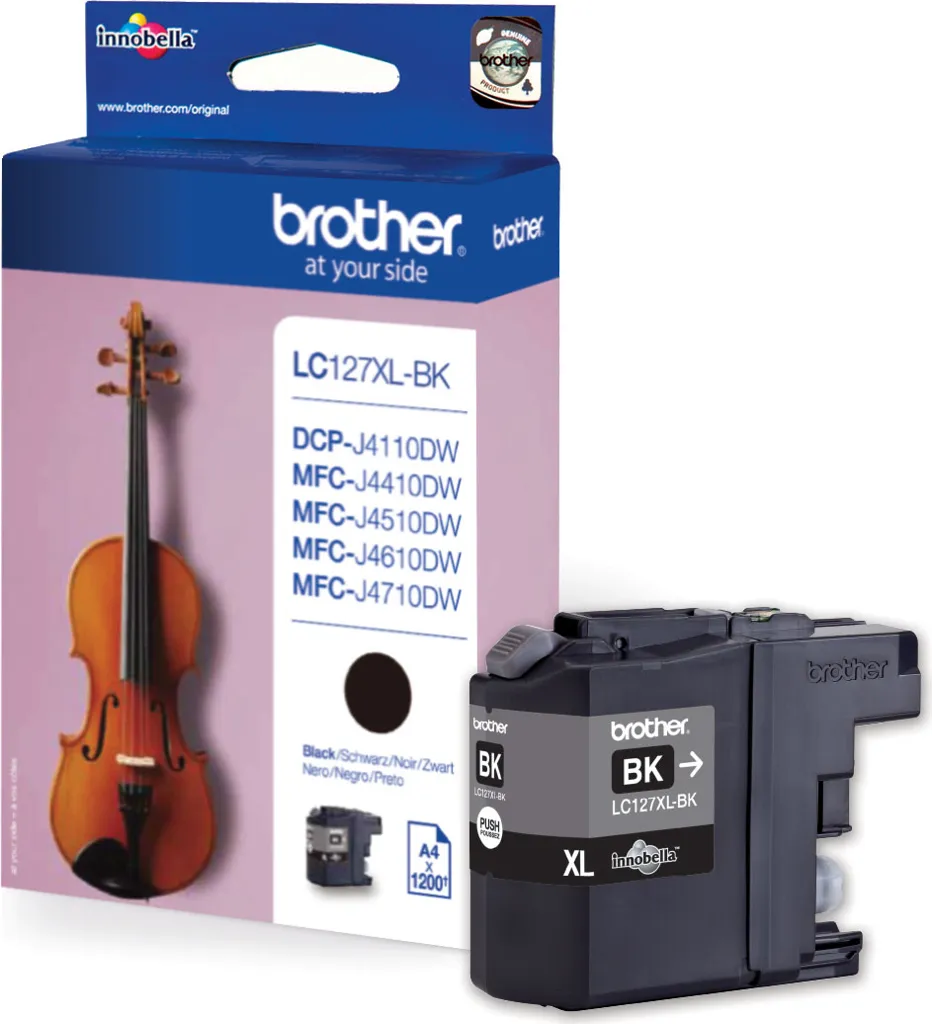 BROTHER Ink cartridge LC-127XL BK - Black