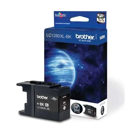 BROTHER Tintenpatrone LC-1280BK XL - Schwarz