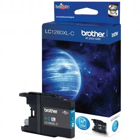 BROTHER Cartouche d'encre LC-1280C XL - Cyan