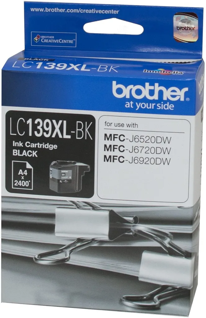 BROTHER Tintenpatrone LC-129BK XL - Schwarz