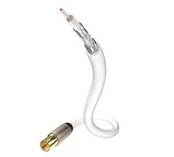 IN-AKUSTIK Inakustik 00426103 3m Coaxial Coaxial Blanc câble coaxial
