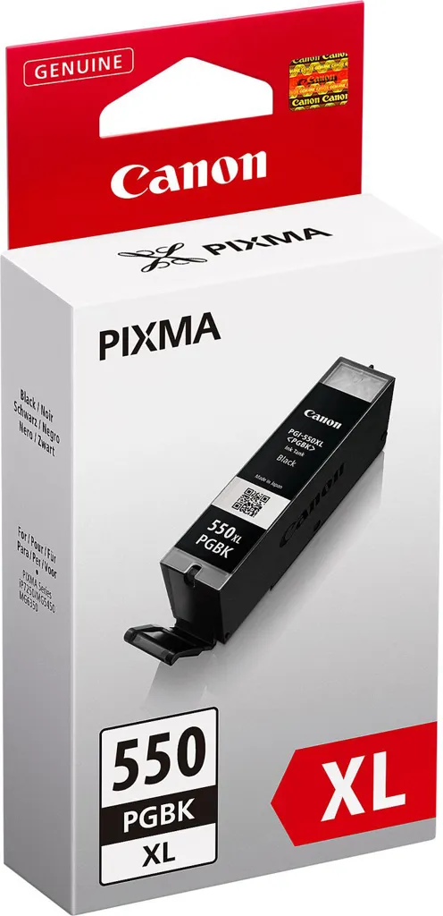 CANON Cartouche d'encre PGI-550 XL - Noir Pigmentée