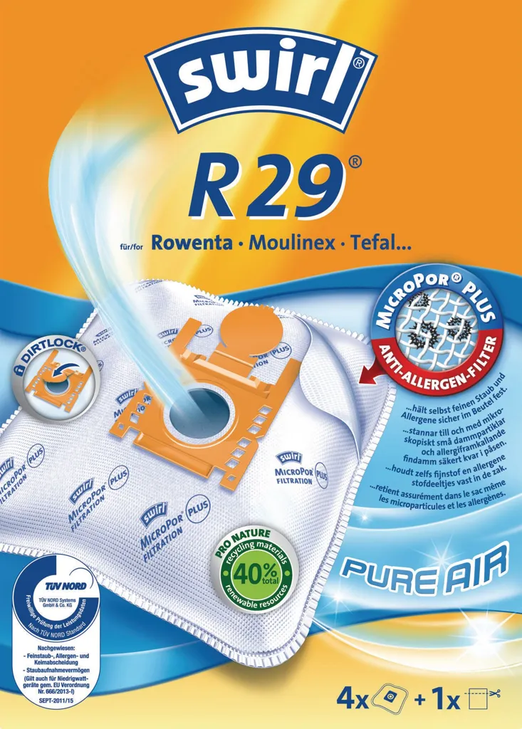 SWIRL Vacuum bag R 29