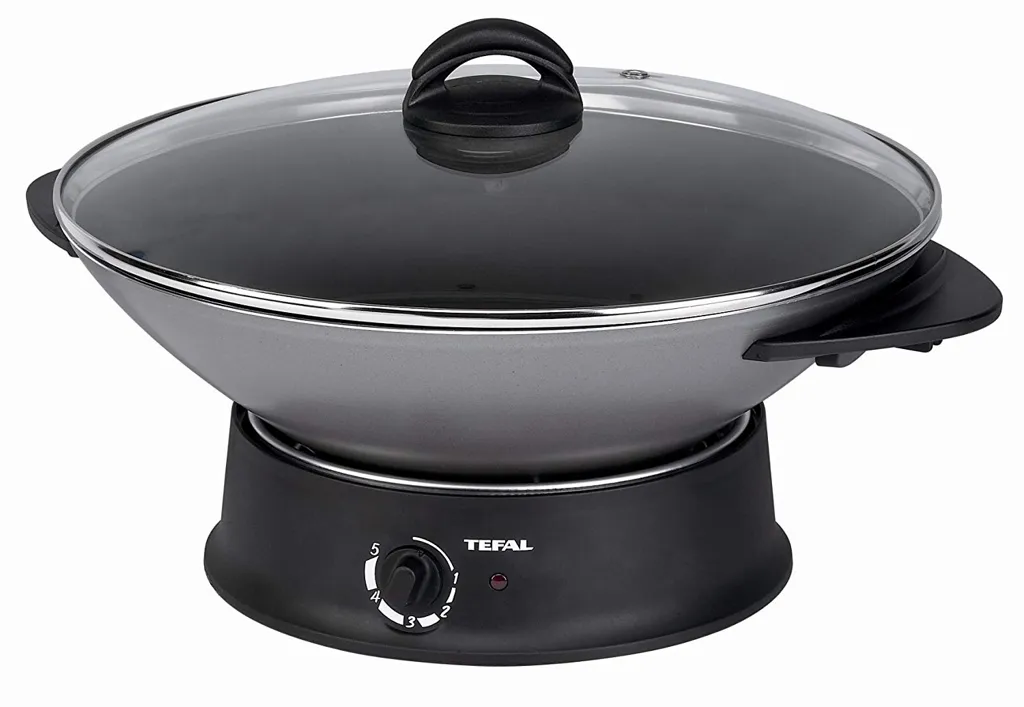 TEFAL Wok électrique WO300010 Argent 1200W