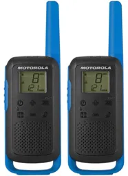 MOTOROLA Talkie-Walkie TALKABOUT T62 - Paire - Bleu