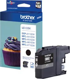 BROTHER Ink cartridge LC-123BK - Black