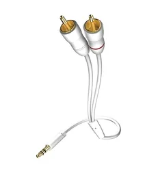 IN-AKUSTIK Câble JACK 3.5MM MALE - RCA 1.5M