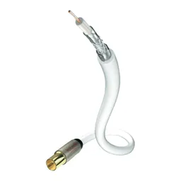 IN-AKUSTIK Inakustik 1.5m HDTV Antenna Cable 1.5m Blanc câble de signal